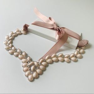 H&M pink beaded necklace
